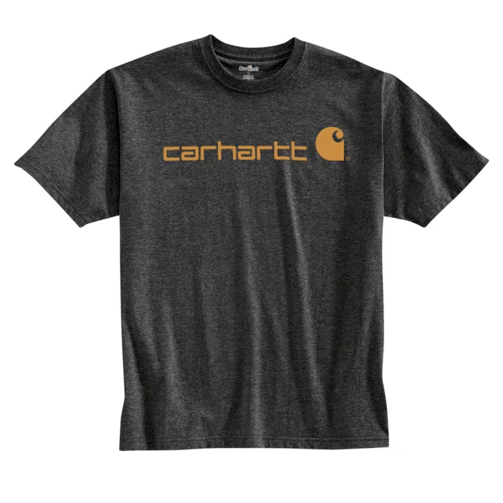 Carhartt Logo Graphic Loose-Fit Heavyweight Short-Sleeve T-Shirt